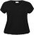Kaffe Curve Jena V-Neck T-shirt Noir profond - T-shirts - 