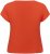 Kaffe Curve Jena V-Neck T-Shirt Grenadine Red - T-shirts - 