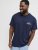 Jack & Jones Brandon T-Shirt Blue - T-shirts - T-shirts Homme Grande Taille