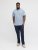 Jack & Jones Brandon T-Shirt Celestial Blue - T-shirts - T-shirts Homme Grande Taille
