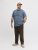 Jack & Jones Edenver T-Shirt Blue - T-shirts - T-shirts Homme Grande Taille