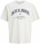 Jack & Jones Edenver T-Shirt White - T-shirts - T-shirts Homme Grande Taille
