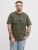 Jack & Jones Edenver T-Shirt Khaki - T-shirts - T-shirts Homme Grande Taille