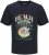 Jack & Jones King Crew Neck T-Shirt Navy - T-shirts avec impression - 