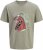 Jack & Jones King Crew Neck T-Shirt Grey - T-shirts avec impression - 