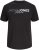 Jack & Jones Blaneo Short Sleeve T-shirt Black - T-shirts - T-shirts Homme Grande Taille