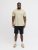 Jack & Jones Blaneo Short Sleeve T-shirt Beige - T-shirts - T-shirts Homme Grande Taille