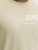 Jack & Jones Blaneo Short Sleeve T-shirt Beige - T-shirts - T-shirts Homme Grande Taille