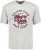 Adamo Motivshirt Comfort Fit College Grey - T-shirts - T-shirts Homme Grande Taille