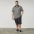 North Latitude 61158 Cool Effect Polo Noir - Polos - Polos homme grande taille