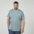 North Latitude 61318 T-Shirt Imprimé All Over Bleu Poussière - T-shirts - T-shirts Homme Grande Taille