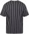 North Latitude 61319 T-Shirt Rayé Noir - T-shirts - T-shirts Homme Grande Taille