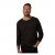 JP1880 T-Shirt Henley Long Sleeve Striped Brown TALL - VÊTEMENTS HOMME MT-6XLT - Vêtements Tall Homme