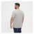 North Latitude T-Shirt O-Neck Grey Melange - T-shirts - T-shirts Homme Grande Taille