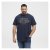 North Latitude Logo T-Shirt Navy - T-shirts - T-shirts Homme Grande Taille
