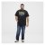 North Latitude Denim Printed Logo T-Shirt Black - T-shirts - T-shirts Homme Grande Taille