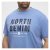 North Latitude Denim Printed Logo T-Shirt Dusty Blue - T-shirts - T-shirts Homme Grande Taille