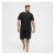 North Latitude Pyjama T-Shirt V-Neck Short Sleeve Black - Pyjamas/vêtements de détente - Pyjamas Grande Taille pour Hommes