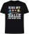 Espionage T436 Good Luck Kiss Printed T-Shirt Black - T-shirts - T-shirts Homme Grande Taille