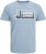 Jack & Jones Logan T-Shirt Turquoise - T-shirts - T-shirts Homme Grande Taille
