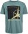 Jack & Jones Conrad T-Shirt Grey - T-shirts - T-shirts Homme Grande Taille