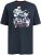 D555 Derby T-Shirt Rhythm and Rides Navy - T-shirts - T-shirts Homme Grande Taille