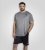 D555 Retford T-Shirt Lightweight Peach Finished Grey - T-shirts - T-shirts Homme Grande Taille