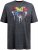 D555 Coalville T-Shirt Skulls with Colored Drips Navy Twist - T-shirts - T-shirts Homme Grande Taille