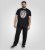 D555 Birkenhead T-Shirt Gas Monkey Garage Navy - T-shirts - T-shirts Homme Grande Taille