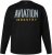JP1880 T-Shirt Long Sleeve Aviation Black TALL - VÊTEMENTS HOMME MT-6XLT - Vêtements Tall Homme