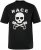 JP1880 T-Shirt Short Sleeve Skull Race Black - T-shirts - T-shirts Homme Grande Taille