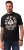 JP1880 T-Shirt 2-Pack Wild West Black And White - T-shirts - T-shirts Homme Grande Taille