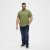 North Latitude T-Shirt O-Neck Olive Green TALL - TALL T-shirts - T-Shirts Longueur Extra pour Grands Hommes