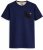 Motley Denim Milan T-shirt Bleu marine - T-shirts - T-shirts Homme Grande Taille