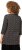 Ulla Popken 3/4 Sleeve Geometric Graphic Tee Black - T-shirts - 