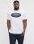 Jack & Jones Dover Denim O-Neck T-Shirt White - T-shirts - T-shirts Homme Grande Taille