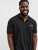 Jack & Jones College Logo Polo Short Sleeve Black - Polos - Polos homme grande taille