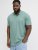 Jack & Jones College Logo Short Sleeve Polo Turquoise - Polos - Polos homme grande taille