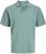 Jack & Jones College Logo Short Sleeve Polo Turquoise - Polos - Polos homme grande taille