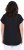 Ulla Popken Metallic Animal Cap Sleeve Graphic Tee Black - T-shirts imprimés pour femme - 