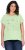 Ulla Popken Metallic Animal Cap Sleeve Graphic Tee Green - T-shirts imprimés pour femme - 