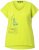 Ulla Popken Half-Sleeve A-line V-Neck Boat Pattern T-Shirt Lime - T-shirts imprimés pour femme - 