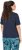Ulla Popken Ride The Wave Short Sleeve V-Neck Graphic Tee Navy Blue - T-shirts imprimés pour femme - 