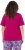 Ulla Popken Shell Picker Club Short Sleeve Graphic Tee Magnolia Red - T-shirts imprimés pour femme - 