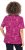 Ulla Popken Abstract Animal Print Short Sleeve Tee Magnolia Red - T-shirts imprimés pour femme - 