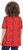 Ulla Popken Letter Print Short Sleeve Tee Red - T-shirts imprimés pour femme - 