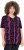 Ulla Popken Letter Print Short Sleeve Tee Magnolia Red - T-shirts imprimés pour femme - 