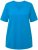 Ulla Popken Essential Notch Neck Stretch Tee Sapphire Blue - T-shirts - 