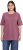 Ulla Popken Basic Round Neck Short Sleeve Relaxed Fit T-Shirt Dark Rose Red - T-shirts - 