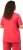 Ulla Popken Essential Round Neck Stretch Tee Dark Coral - T-shirts - 